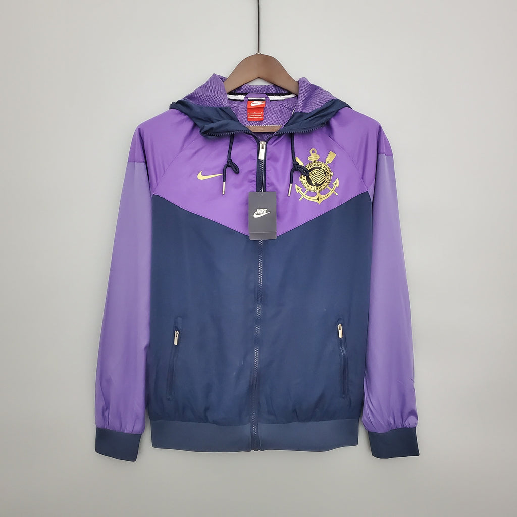 21/22 CorinthiansBR Windbreaker Purple Blue