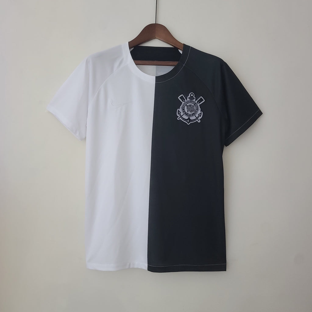 22/23 CorinthiansBR Pre-Match Black and White