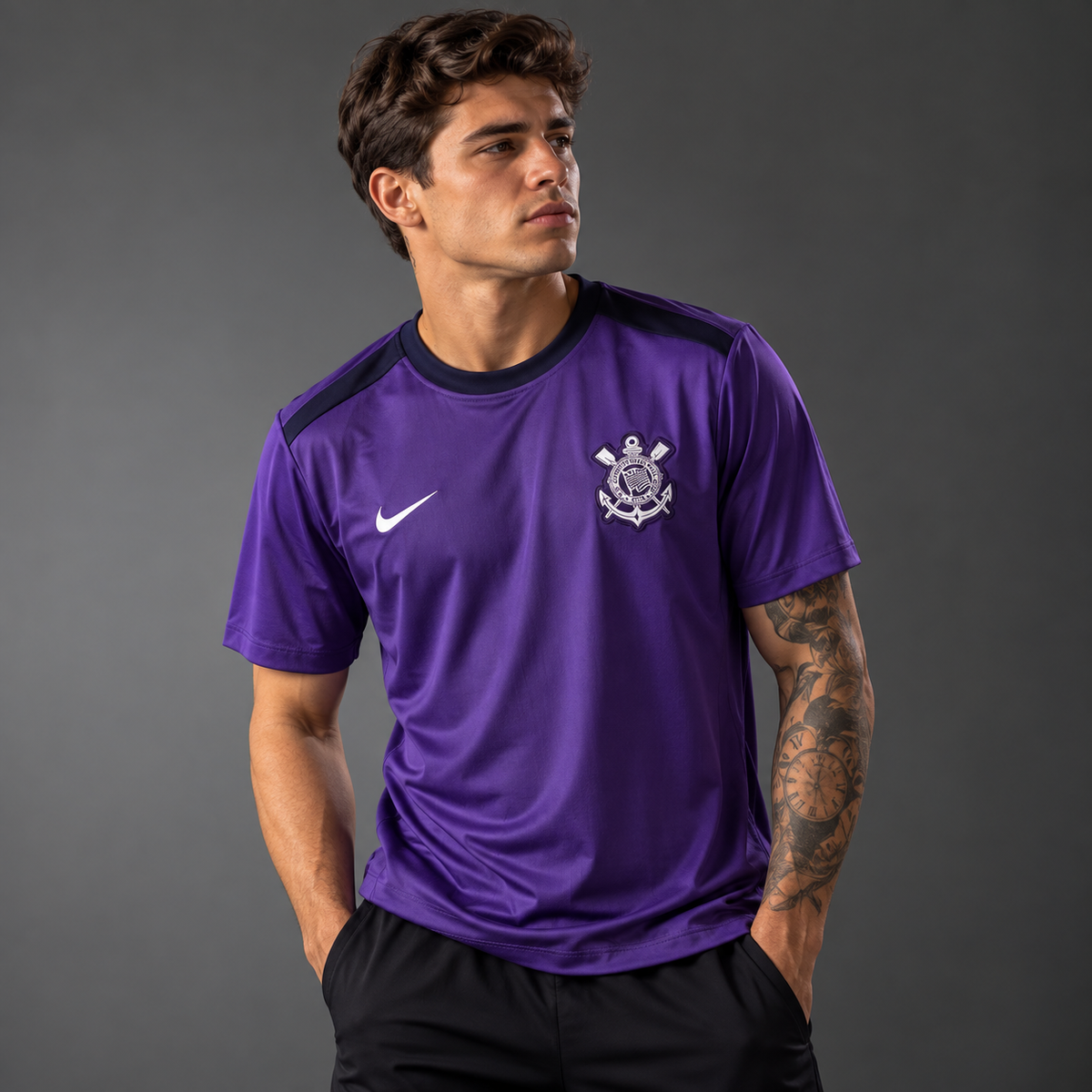 25/26 CorinthiansBR training jersey purple
