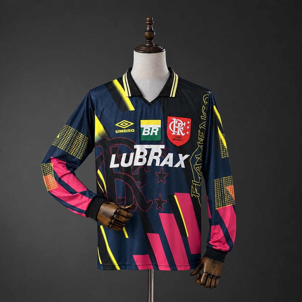Flamengo 1998 Goalkeeper Retro Long Sleeves