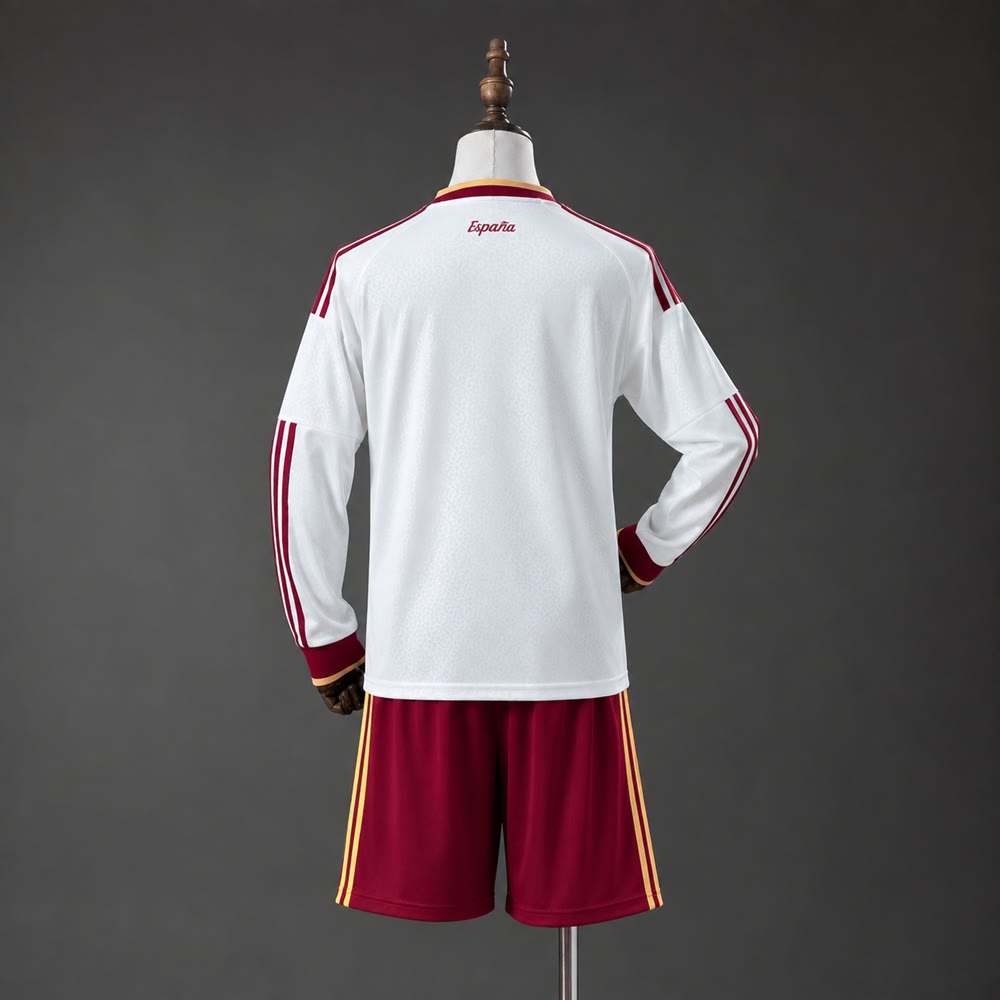 Espanha 2026 II Long-Sleeve Kids Kit