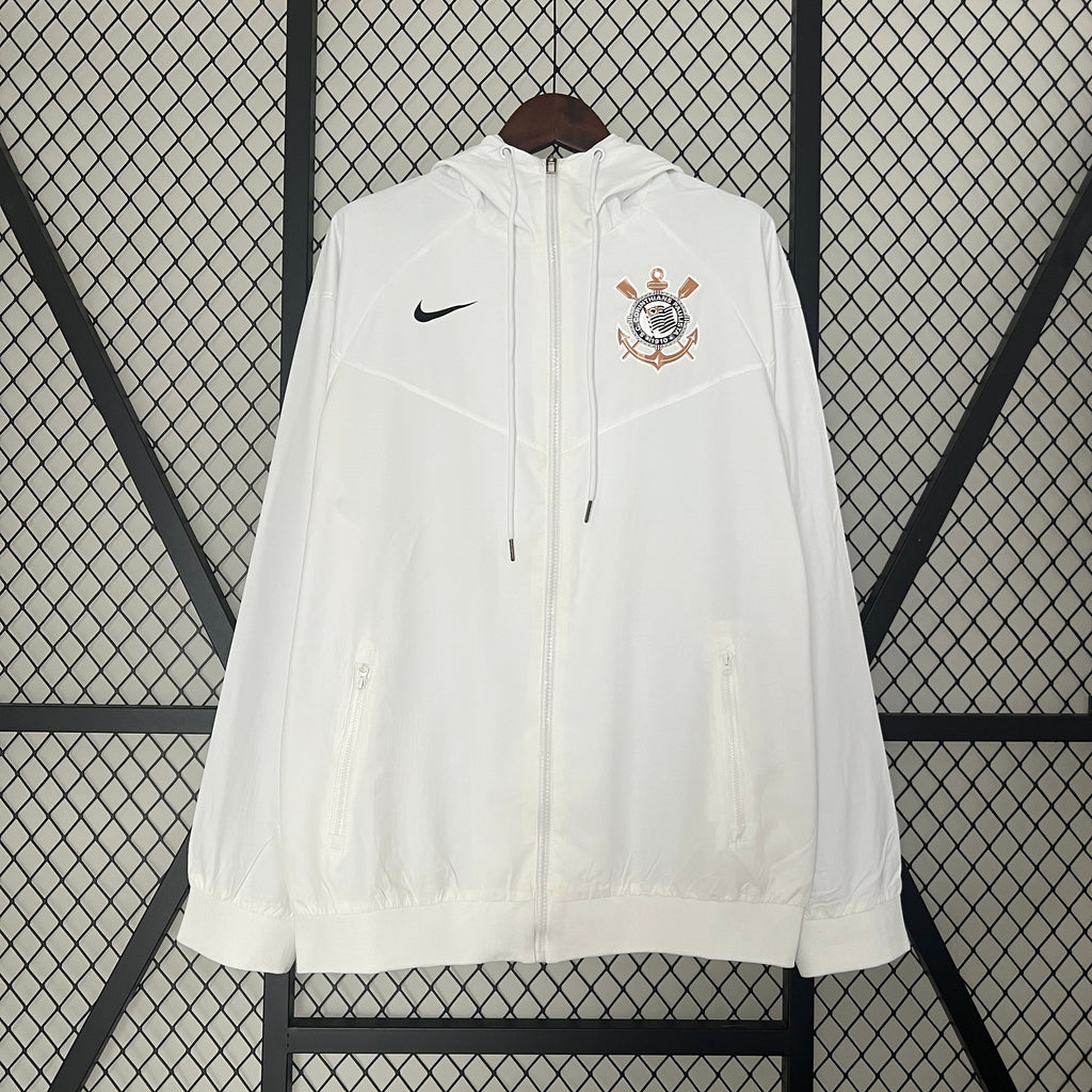 CorinthiansBR 24/25 Windbreaker White