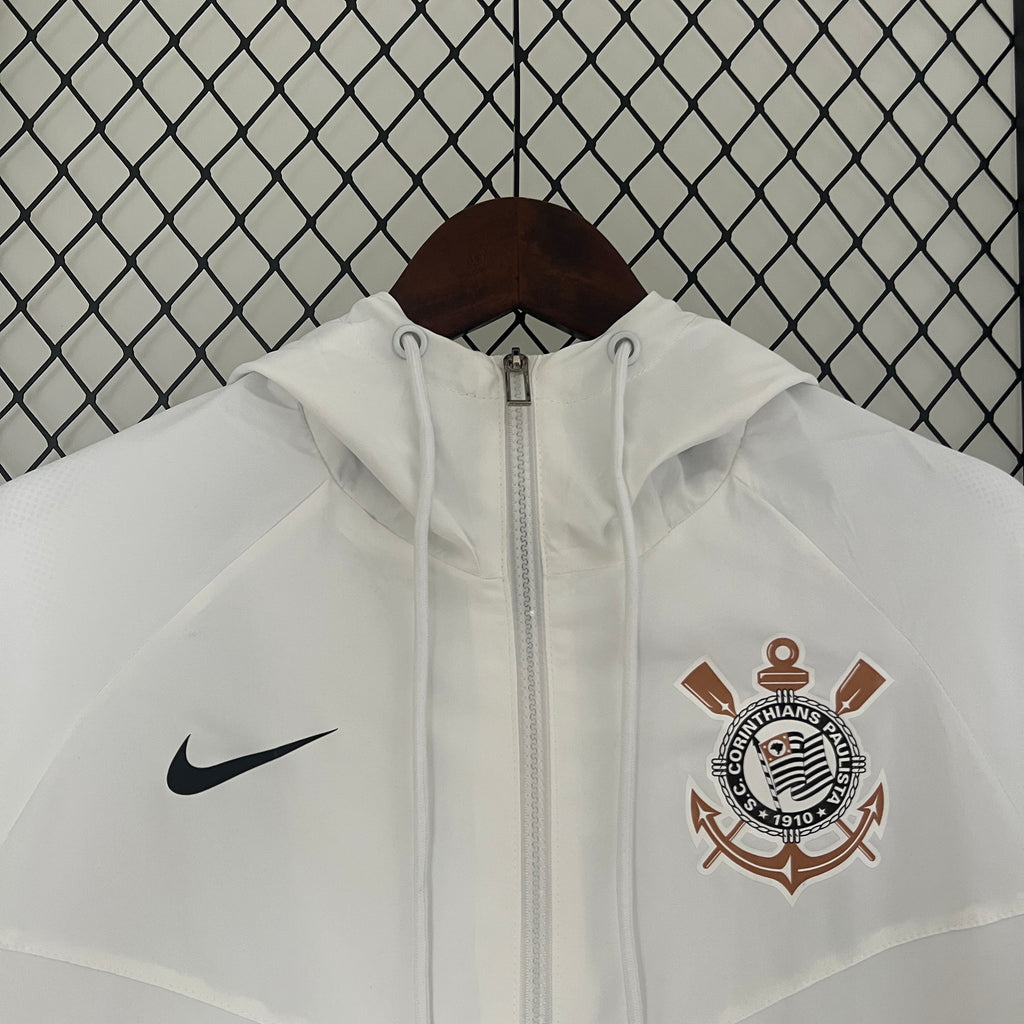 CorinthiansBR 24/25 Windbreaker White