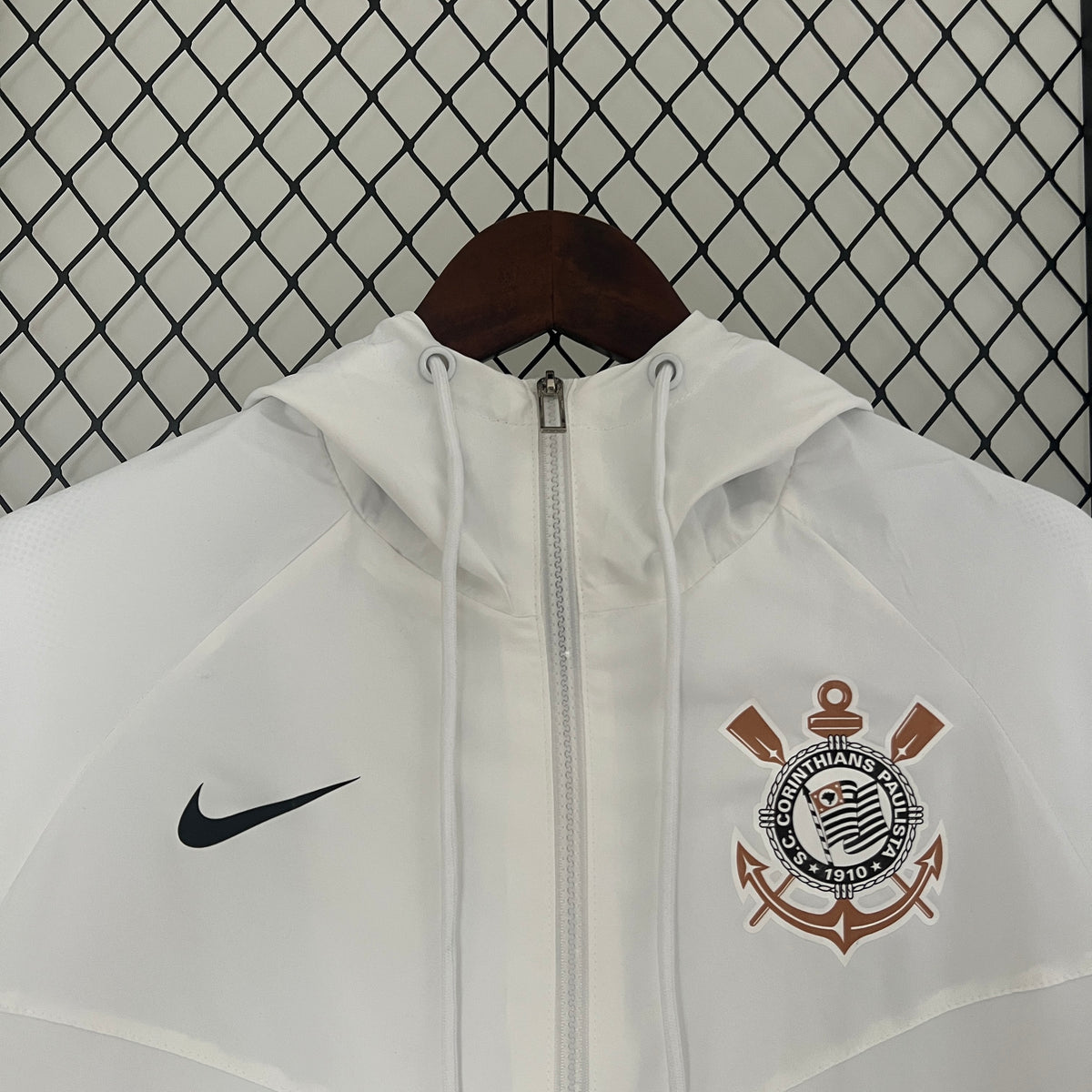 CorinthiansBR 24/25 Windbreaker White