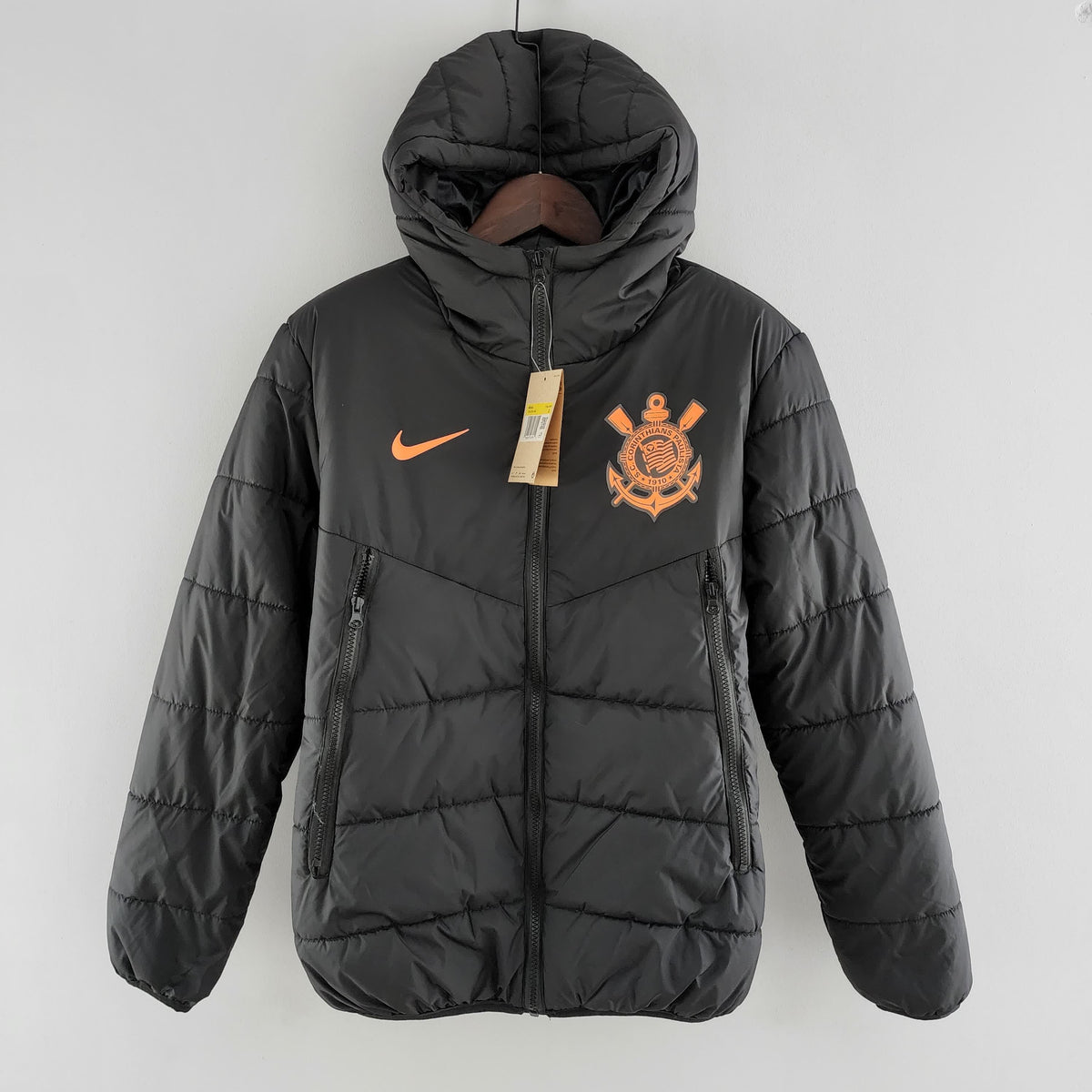 2022 CorinthiansBR Cotton Jacket Black Orange Label