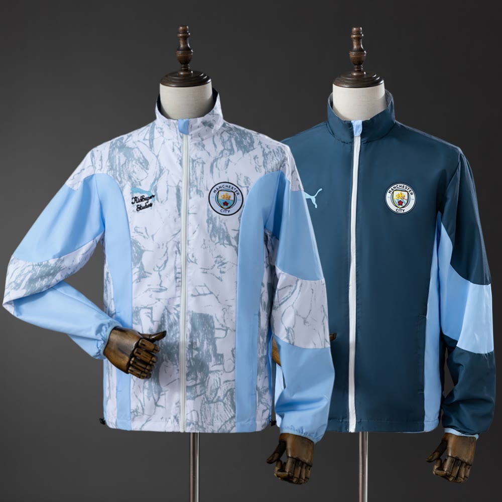 Manchester City 2026 CORTA-VENTO REVERSÍVEL 2 EM 1