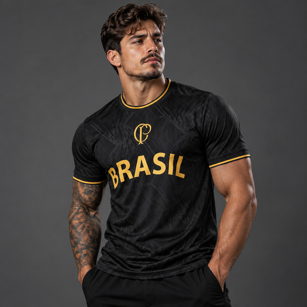 CorinthiansBR 26/27 Special Edition Player Version Jersey - Black
