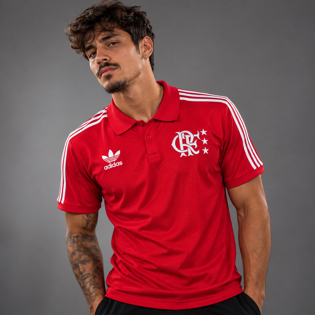 Flamengo 25/26 POLO - Red