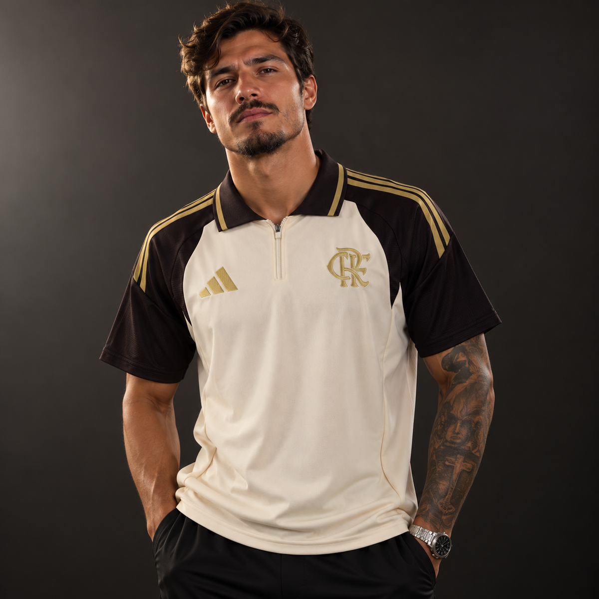 Flamengo 26/27 Training POLO - Apricot