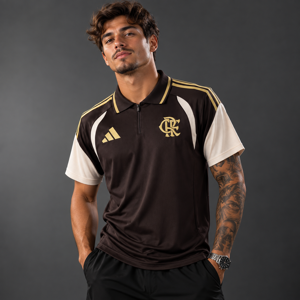 Flamengo 26/27 Training POLO - Brown