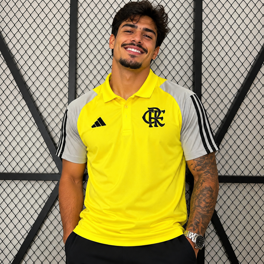 24/25 Flamengo Training Wear Yellow