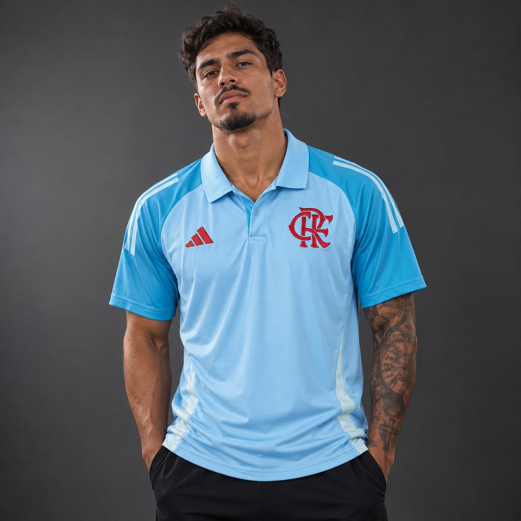 25/26 polo Flamengo training suit