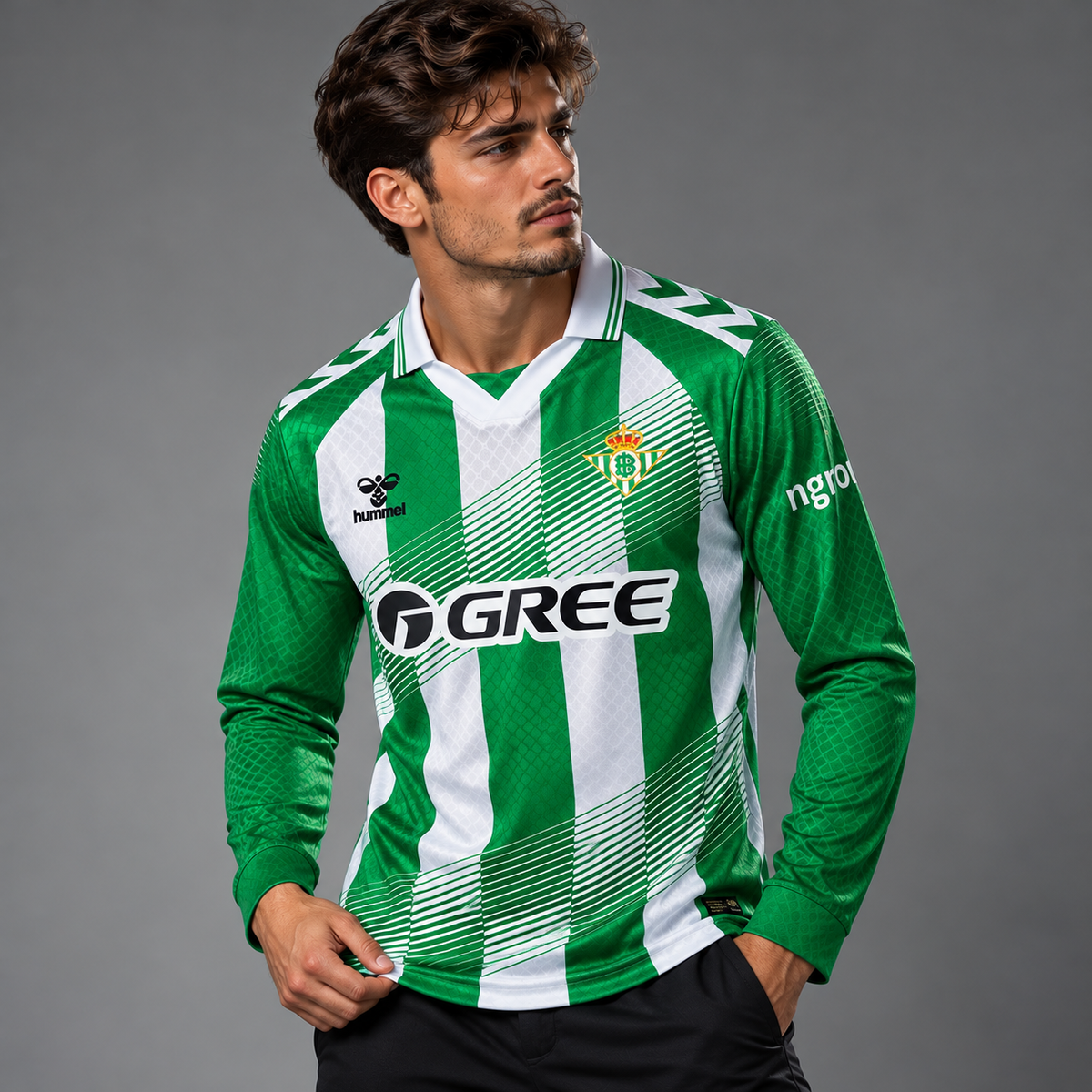 Real Betis 26/27 Home Long-Sleeve Champions League Edition