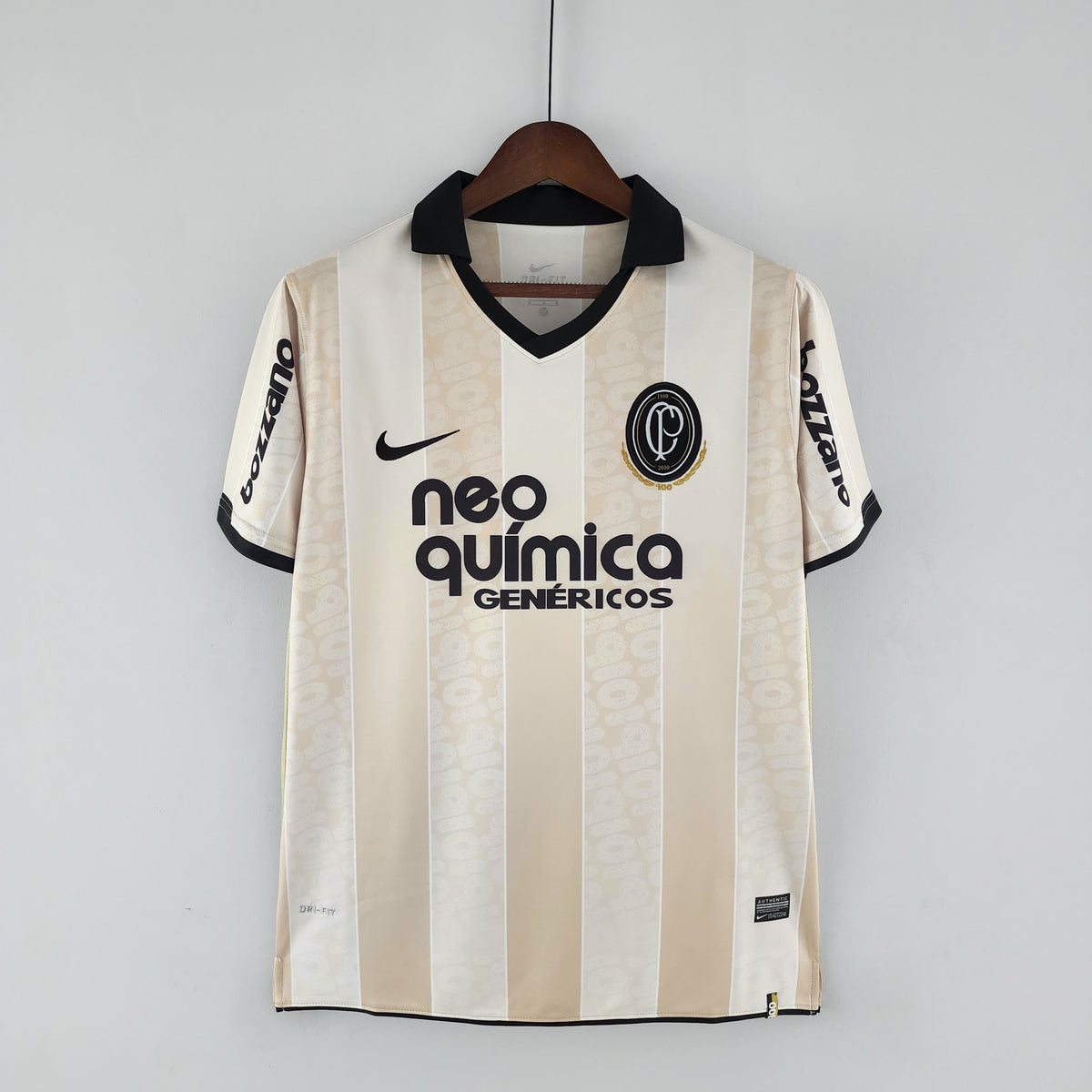 Retro 2010 CorinthiansBR 100th Anniversary Beige
