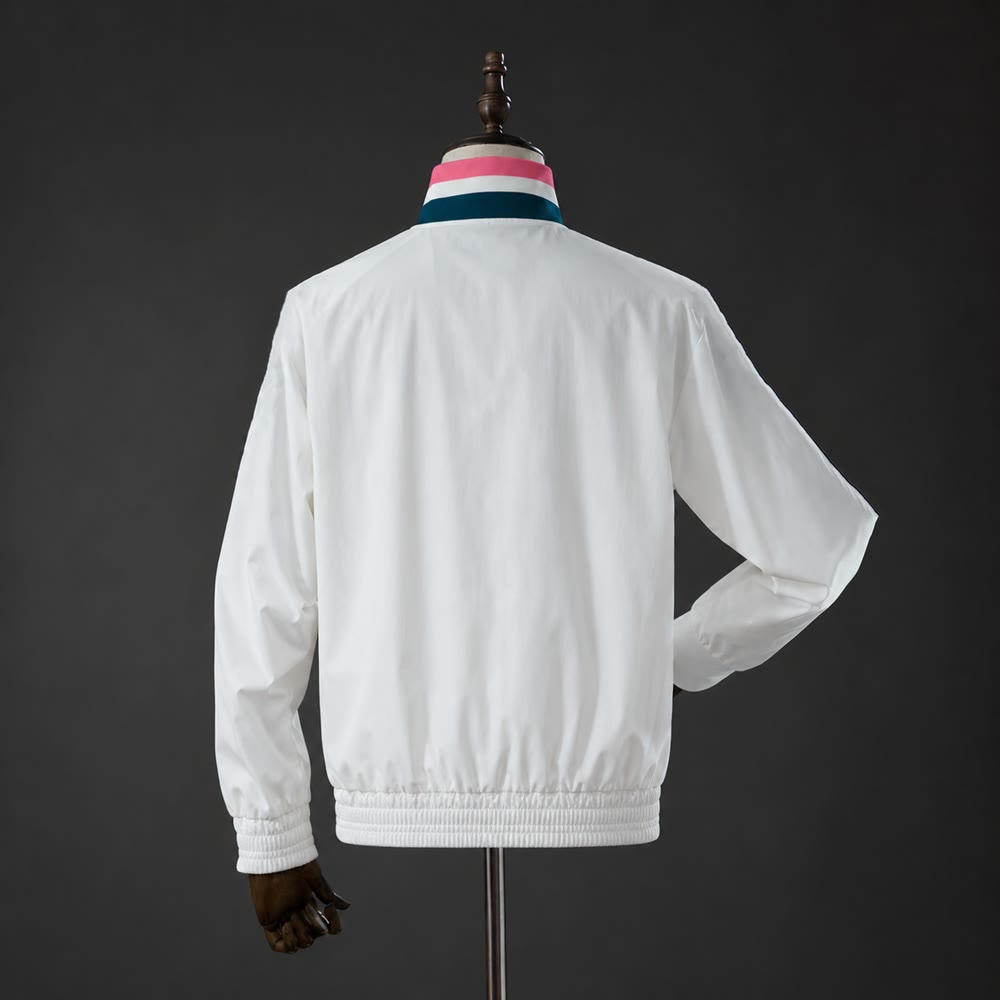 Real Madrid 26/27 Track Jacket White Windbreaker