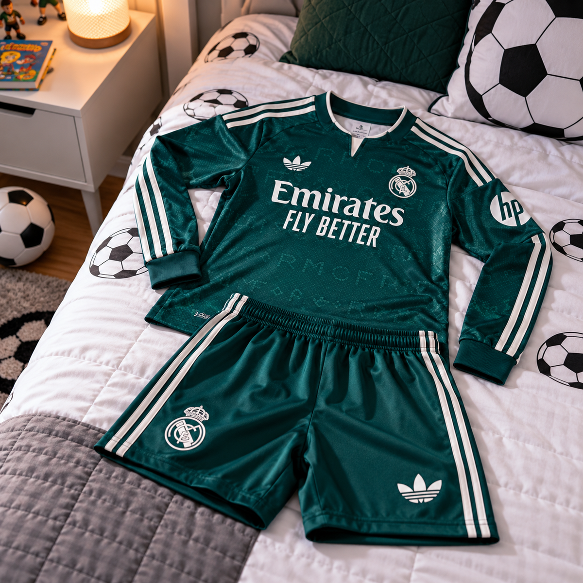 Real Madrid 26/27 II Long-Sleeve Kids Kit