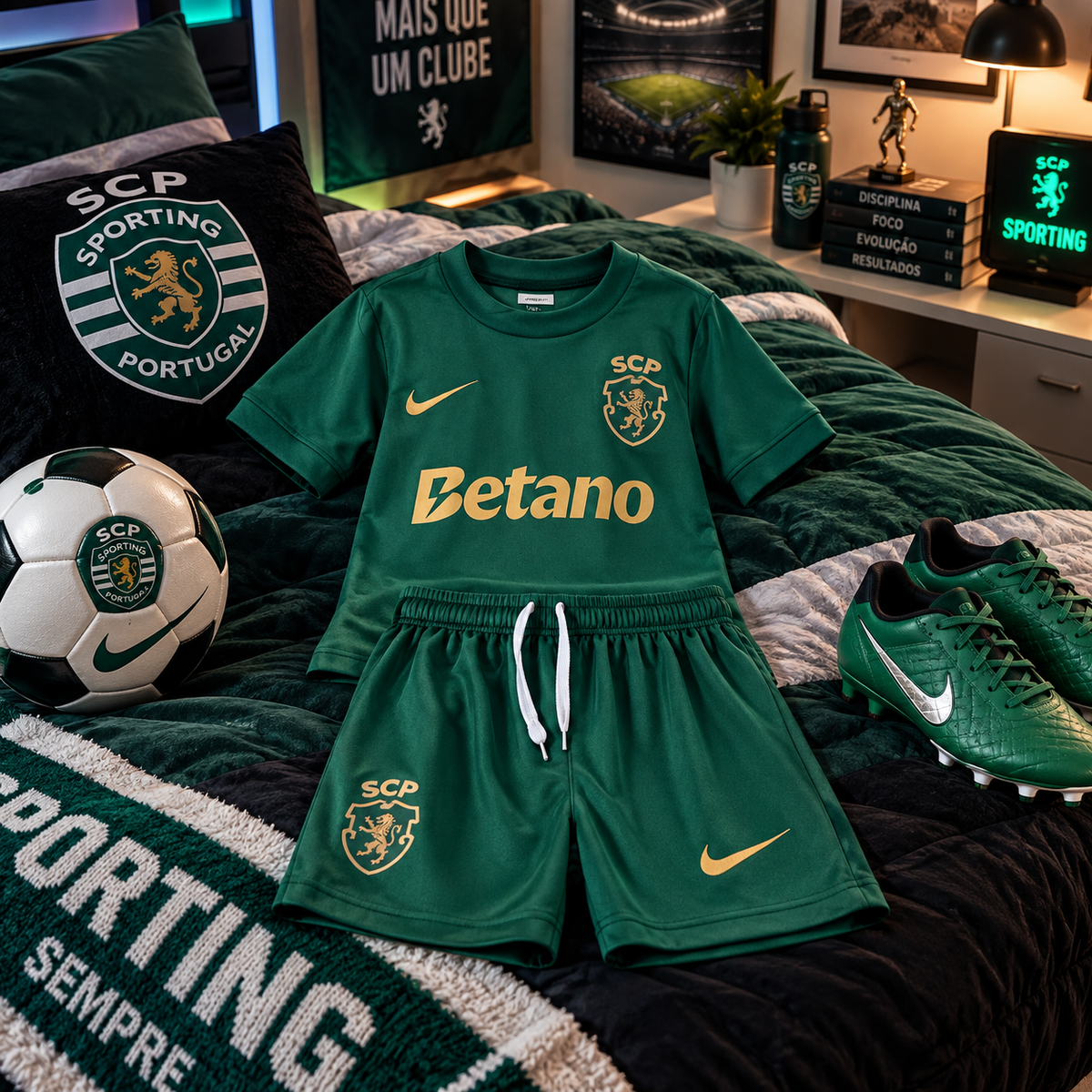 SportingCP 26/27 120th Anniversary Strike Kids Kit